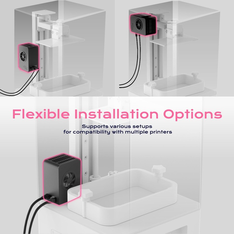 Chitu Systems Upgraded 3D Printer Mini Heater-Versatile Temperature Control, Easy