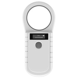 Alacrity Bluetooth Pet Microchip Reader Wireless RFID Animal Chip ID Reader Scanner Animal ID Tag Handheld Scanner Animal Tag Reader EMID FDX-B(ISO11784/11785) 134.2KHz/125KHz