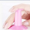 Pink Plastic Finger Stand Support Rest Nail Art Design Painting