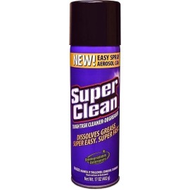 SuperClean Multi Surface All Purpose Gunk Remover Aerosol Degreaser, Biodegradable, 17oz...