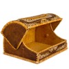 Handmade Natural Birch Bark Wooden Roll Top Bread Box Kitchen