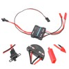 Electronic Speed Controller, Waterproof 40A RC Brushed ESC with Three