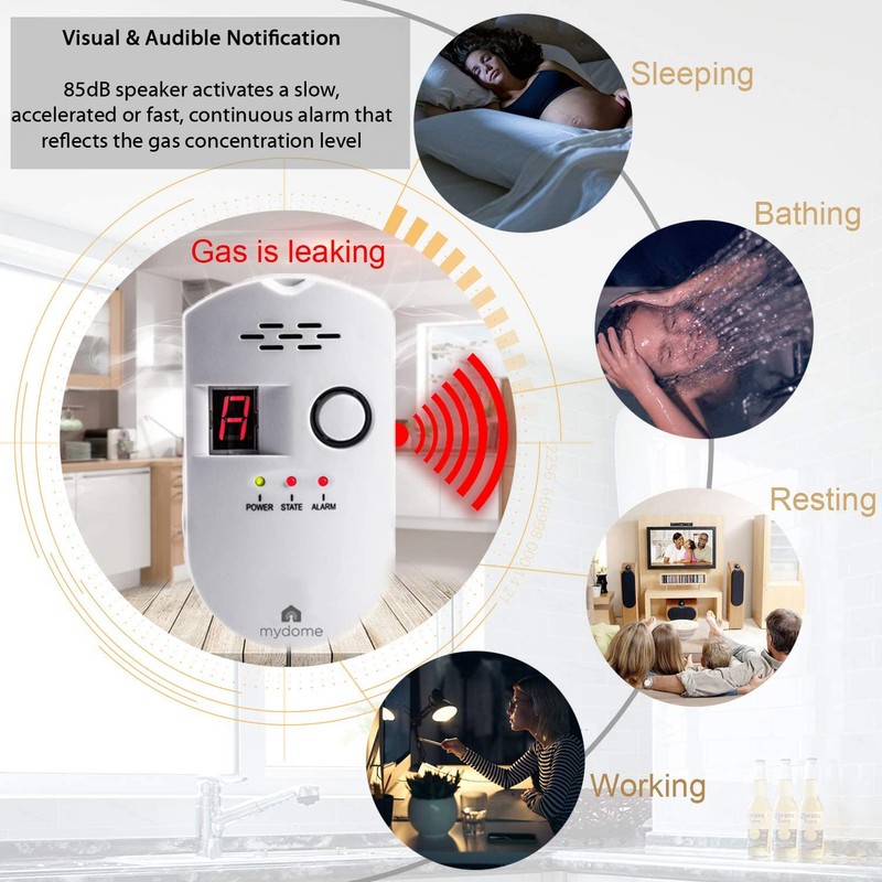 Mydome Gas Leak Detector [V2 – Update] | Accurate Natural