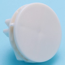 Wire Square Plastic Connectors For Modular Organizer Closet And Wire Grid Square Storage Shelving Unit, Set Of 8 (White)