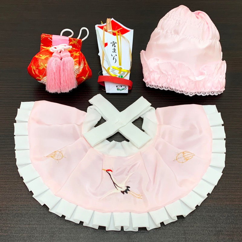 Kyoto Muromachi st. OBY-s4set Shrine Visit Accessory Set (Pure Silk),