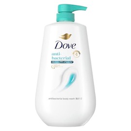 Dove Gel de baño con bomba antibacteriano para todo tipo de piel protege de la sequedad 30.6 oz | Dove Antibacterial Body Wash elimina el 99% de las b