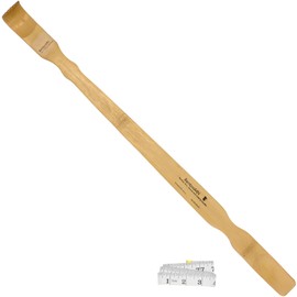 Bamboo Back Scratcher 2X Shoe Horn 25" & Tape Measure - 3 Total Units