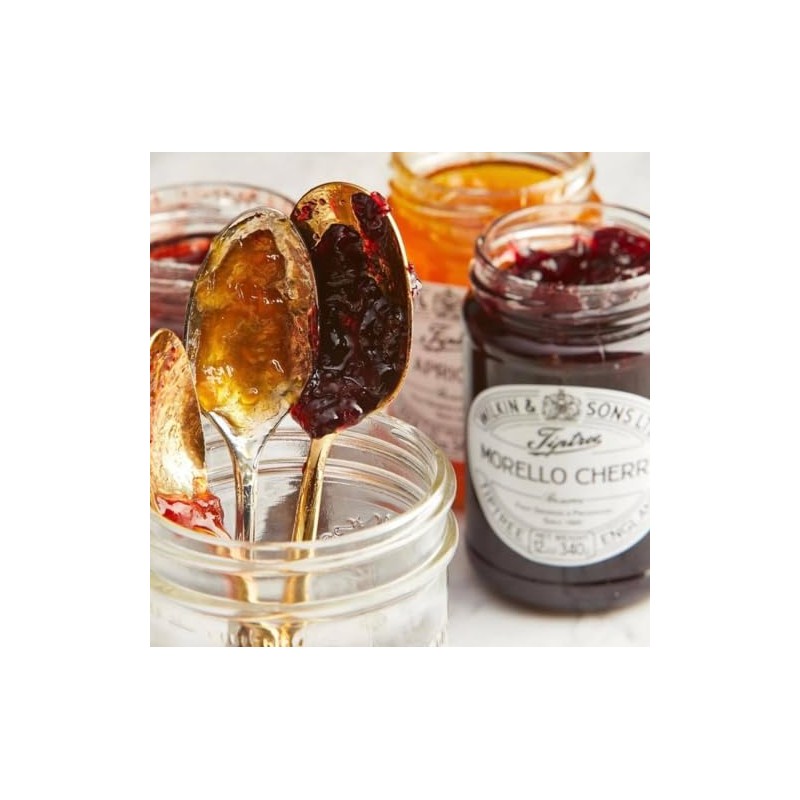 Tiptree Morello Cherry Preserve, 12 Ounce Jars (Pack of 6)