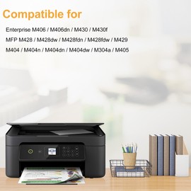 LeciRoba 59A for HP cf259A toner for HP M404 M404n M404dn M404dw M304a M405 MFP M428 M428dw M428fdn M428fdw M429 Enterprise M406 M406dn M430 M430f Printer (with chip,1-Pack)