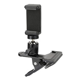 CAMVATE Heavy Duty Spring Clamp Bracket with Adjustable Ball Head Smartphone Clip(50mm Jaw Opening)
