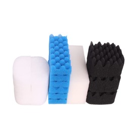 INGVIEE Compatible Value Pack Fit for Fluval 206 207 Filter (12x Polishing Pad, 6x Plain Foam, 6x Bio-Foam, 6x Bio Foam Max)