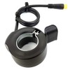 SCHUCK E-Bike Thumb Throttle 130X,Waterproof Accelerator,22.2mm/0.87in Handlebars，Left/Right Universal Bicycle Conversion