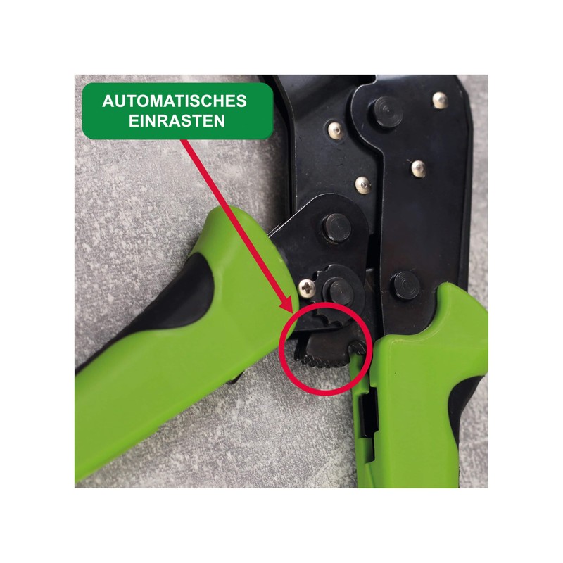 QUADRIOS Multi-Function Crimping Tool for Insulated Terminals with Crimp Connector