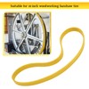 2 Pack 10" x 0.5" x 0.13" Band Saw Tires,