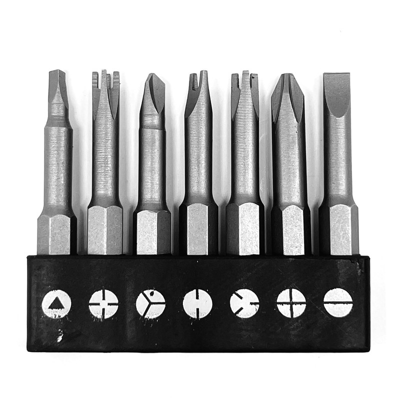 OHIY Special Shape Screwdriver Insert Bit Set Phillips Slotted U-Shape