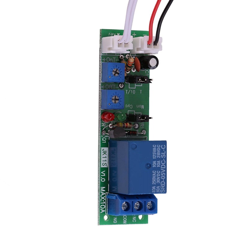 Adjustable Cycle Timer Delay On/Off Switch Relay Module Precision for