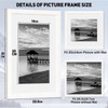 A4 Picture Photo Frames Set of 2,8x11'' Picture without Mat
