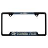 Georgia Tech Yellow Jackets Alumni black metal license plate frame