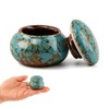 Small Ceramic Keepsake Urn, 1.6'' No Leak Mini Urns with