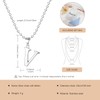 Silver Plated Initial Necklaces for Women - Silver Letter Necklaces