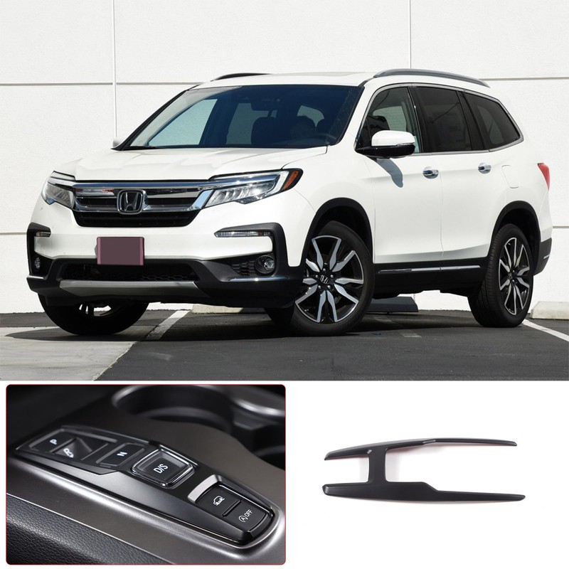 HIRUFAIT Gear Shift Button Frame Trim for Honda Pilot 2016-2022/