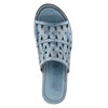 Spring Step Women's Fusawedge Wedge Sandal Blue EU 40 /