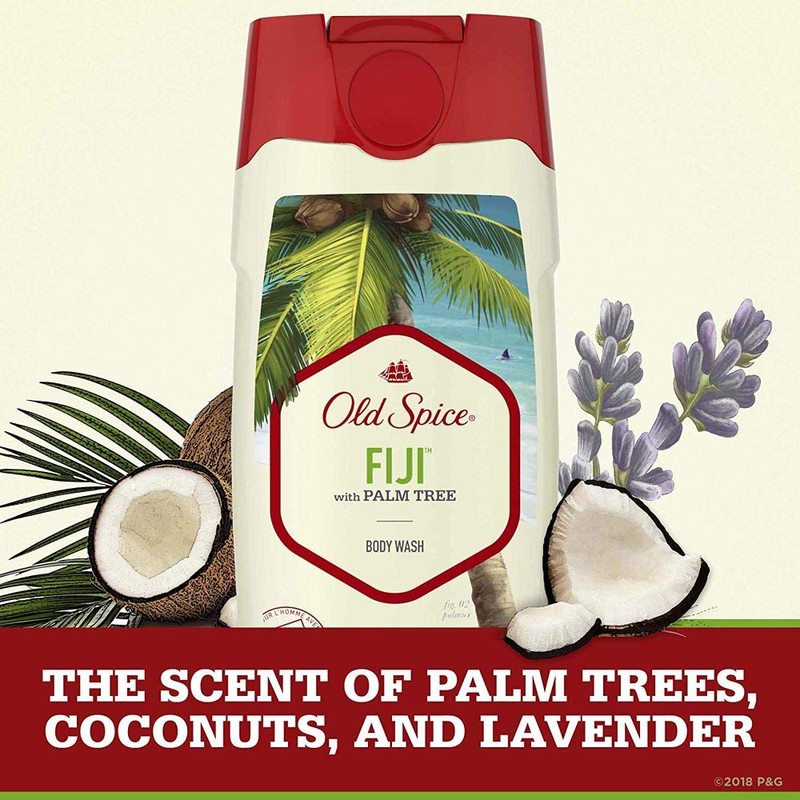 P&G Old Spice Fiji Body Wash 16oz (473ml)