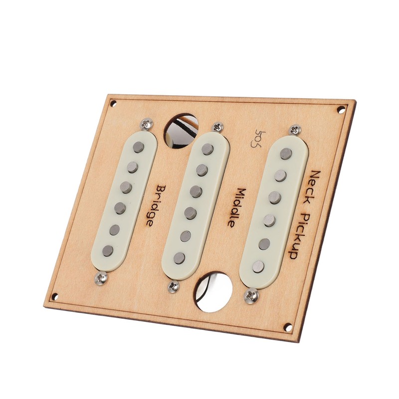 Single Coil Pickup Set Neck Middle Bridge Alnico 5 SSS