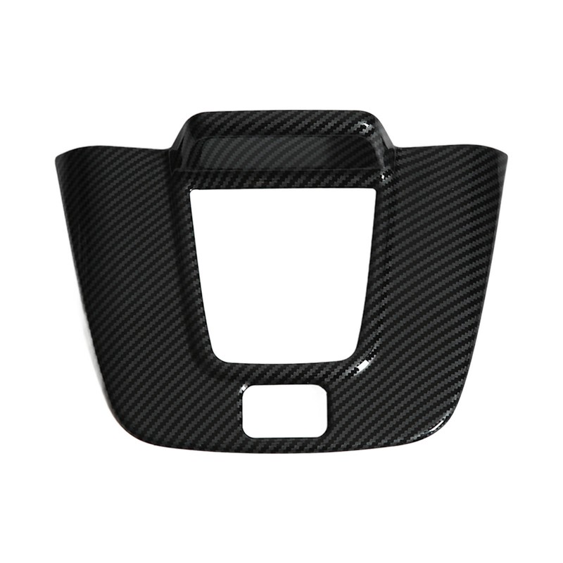 Car Interior Dashboard Trim Behind Navigation Carbon Fiber Style Replacement