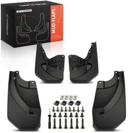A-Premium Set of 4PCS Mud Flaps Splash Guards Mudguards Mudflaps with Hardware Kits Accessory Compatible with Lexus GX550 2024 2025, Front and Rear Side