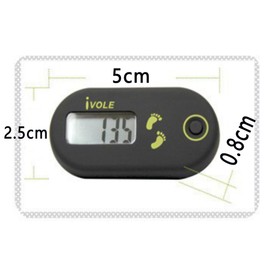WYFCR Mini Walking Pedometer, 3D Pedometer for Walking, Mini Fitness Walking Steps Counting, ultra-low energy consumption, Accurate Step Counter with Display for Steps for Seniors Men Women