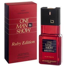 Jacques Bogart One Man Show for Men, Eau de Toilette Spray, Ruby Edition, 3.33 Ounce