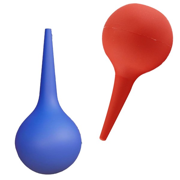 2 PCS Rubber Suction Ear Syringe Bulb - Safe and