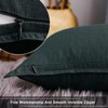 Jeanerlor Pack of 2 24 x 24 Inch Cotton Linen