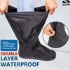 SULPO Shoe Covers Waterproof with Zip - Reusable Rain Cover