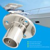 MJS013 90 Degree Round Base Stainless Steel Boat Round Base