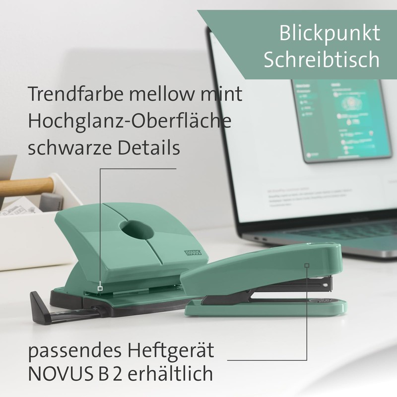 NOVUS B220 Colour ID 2.0 Hole Punch (20 Sheets Hole