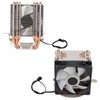 CPU Cooler RGB Lighting Effect Direct Contact Silence Widely Used