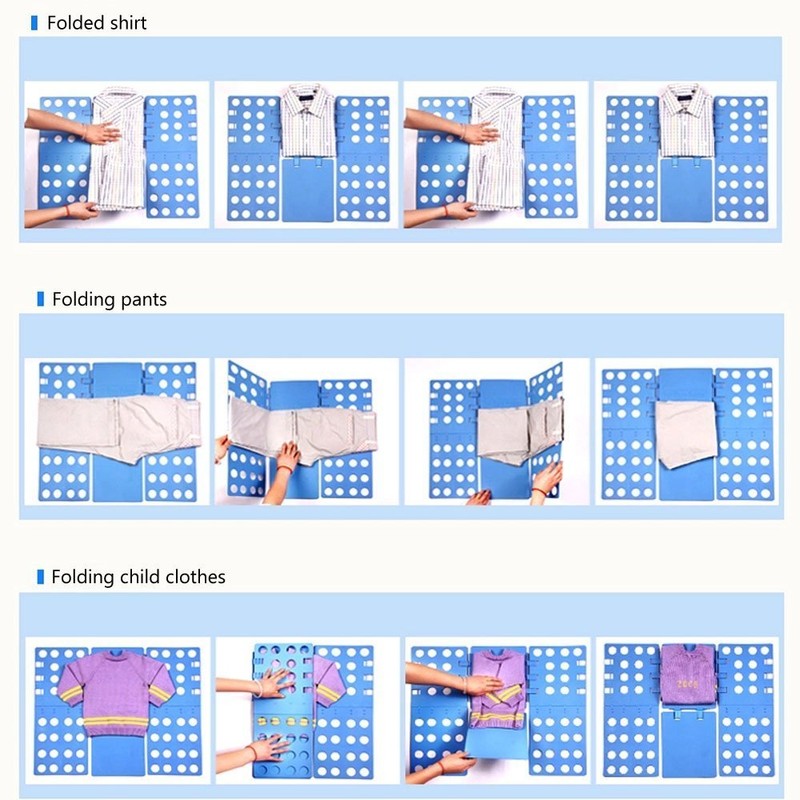 t Shirt Folder Clothes Folding Board Plastic Laundry Folder Home