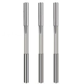 BAOBEIMAO 3-20mm HSS Machine Reamer H7 H8 Straight Shank Rotary Tool Drilling Wood Steel Aluminum Copper Deburring 3mm 4mm 5mm 6mm 7mm(11mm H8)