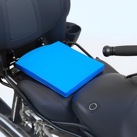 Motorcycle Seat Gel Pad Shock Absorption Mats Reduce Fatigue Cushion Comfort Soft Cooling DIY Pad For Dirt Bike Motorbike Foam Office Chair Car Truck Peterbilt Cushion 9.84 x 9.84 x 0.79 inch