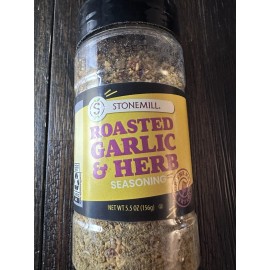 McCormick Grill Mates Pack Of 2 Stone mill Roasted Garlic And Herb Seasoning, 5.5 Oz Chicken Beef Pork