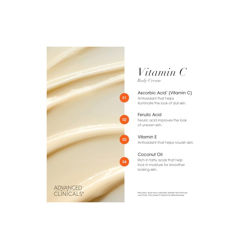 ADVANCED CLINICALS 2 PACK SET - CREMA CORPORAL VITAMINA C