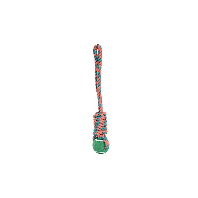 Fancy Pets Juguete de SOGA con Pelota para Perros Grandes,