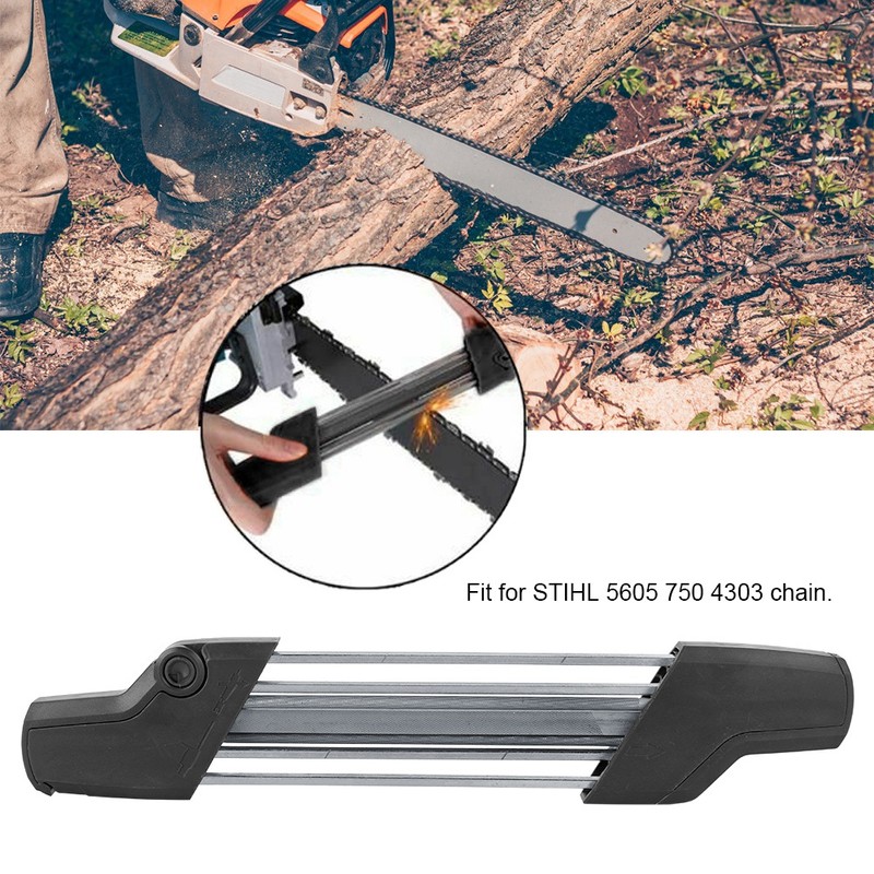 4.0mm Handheld 2 in 1 Chainsaw Sharpener File Tool Fit