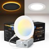 DAMINY 12 Pack 6 Inch 5CCT LED Recessed Light with
