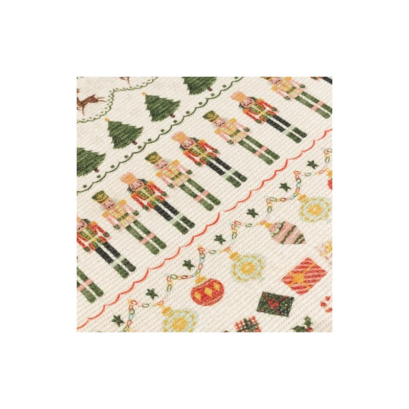 Evans Lichfield Christmas Celebration Large Festive Table Runner