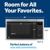GE GCST09U1WSS Countertop Microwave Oven, Scan-to-Cook WiFi-Connectivity, 900 Watts, Smart