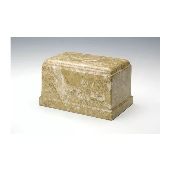 Cultured Marble Cremation Urn, Neptune, Priced Right