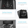 TRUSTECH 2 in 1 Fan and Heater Fan Combo, Portable